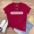 Camiseta Feminina Pink Gratidão