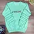 Moletom Menta Aplique J.E.S.U.S - comprar online