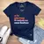 Camiseta Feminina Azul A Fé Não Tem Fronteiras Nem Limites
