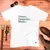 Camiseta Masculina Branca Perdão, Compaixão, Bênção.