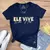 Camiseta Feminina Azul Ele Vive Em Nós