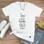 Camiseta Feminina Branca Você é Uma Ideia Linda