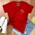 Camiseta Feminina Vermelha Coração