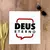 Camiseta Feminina Branca Deus eterno na internet