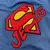 T-Shirt Infantil Azul Jesus Superman na internet