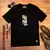 Camiseta Masculina Preta Esperança