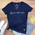 Camiseta Feminina Azul Seja Sua Melhor Versão