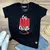 Camiseta Feminina Preta Eu Amo Cristo