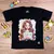 T-Shirt Infantil Preta Garota Bíblia Branca - comprar online