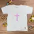 T-Shirt Infantil Branca Cruz Camaleão - comprar online