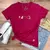 Camiseta Feminina Pink Raminho