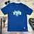 Camiseta Masculina Azul Cristo Vivo Está - comprar online