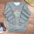 Moletom Cinza Aplique Jesus Saves - comprar online