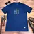 Camiseta Masculina Azul Calvário - comprar online