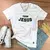 Camiseta Feminina Branca Team Jesus