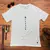 Camiseta Masculina Branca Blessed Vertical