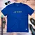 Camiseta Masculina Azul Aplique J.E.S.U.S - comprar online