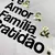 T-Shirt Infantil Branca Fé & Amor Dourado na internet