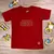 T-Shirt Infantil Vermelha Christ Star - comprar online
