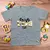 T-Shirt Infantil Cinza Cristo Vivo Está - comprar online