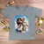 T-Shirt Infantil Cinza Jesus e Noé - comprar online