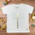 T-Shirt Infantil Branca Cruz Dourada Jesus Cristo - comprar online
