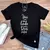 Camiseta Feminina Preta Você é Uma Ideia Linda