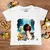 T-Shirt Infantil Branca Menina Jesus - comprar online