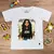 T-Shirt Infantil Branca Garota Jesus - comprar online