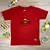 T-Shirt Infantil Vermelha Jesus Superman - comprar online