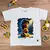 T-Shirt Infantil Branca Jesus Orando - comprar online