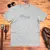 Camiseta Masculina Cinza Aplique Blessed - comprar online