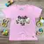T-Shirt Infantil Rosa Cristo Vivo Está - comprar online