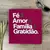Camiseta Feminina Pink Fé & Amor Dourado na internet