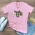 Camiseta Feminina Rosa Cristo Vivo Está