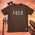 Camiseta Masculina Marrom Foco - comprar online