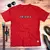 Camiseta Masculina Vermelha Aplique J.E.S.U.S - comprar online