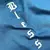 Camiseta Masculina Azul Blessed Vertical na internet