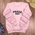 Moletom Rosa Praise The Lord - comprar online
