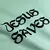 Camiseta Feminina Verde Menta Jesus Saves - comprar online