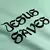 Camiseta Feminina Verde Menta Jesus Saves - comprar online