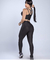 Conjunto Fitness Preto com Calça e Bolsos Laterais - comprar online