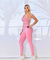conjunto rosa com bolso lateral - comprar online