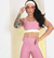 Conjunto Rosé com Creme