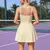 Imagem do Conjunto Vestido Fitness Feminino Beach Tennis com Bolso GlamCurve