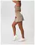 Conjunto Short Saia + Top Alça Unilateral Fitness Feminino Sportiva - Shesfit