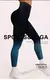 Venda quente cintura alta sem costura leggings gradiente bunda levantamento calças de yoga malha elástica oco para fora fitness esporte leggings feminino