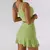 Conjunto Short Saia + Top Alça Unilateral Fitness Feminino Sportiva - Shesfit