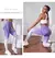 Venda quente cintura alta sem costura leggings gradiente bunda levantamento calças de yoga malha elástica oco para fora fitness esporte leggings feminino - loja online