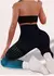 Venda quente cintura alta sem costura leggings gradiente bunda levantamento calças de yoga malha elástica oco para fora fitness esporte leggings feminino na internet
